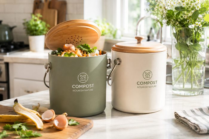 Countertop compost bin