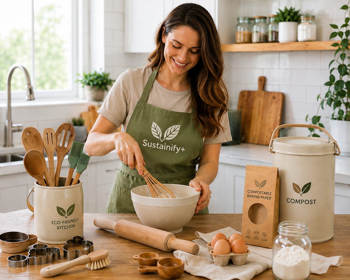 Sustainable kitchen utensils for families